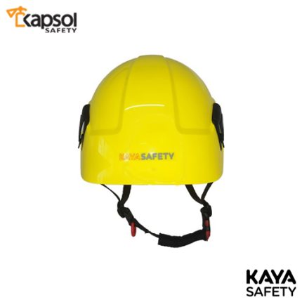 کلاه کار در ارتفاع عایق برق زرد برند کایا سیفتی KAYA SAFETY مدل دینامو ولت DYNAMO VOLT