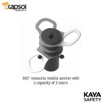 پایه اتصال متحرک برند کایا سیفتی KAYA SAFETY مدل TECHNOPOD - تصویر 2