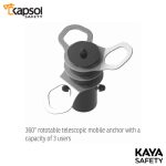 پایه اتصال متحرک برند کایا سیفتی KAYA SAFETY مدل TUMBLER - تصویر 3