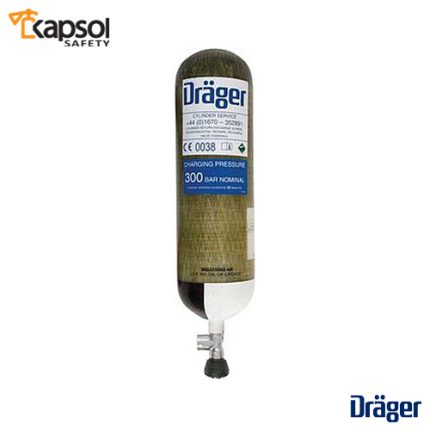 سیلندر یدکی 6.8 لیتر کامپوزیت برند دراگر Drager