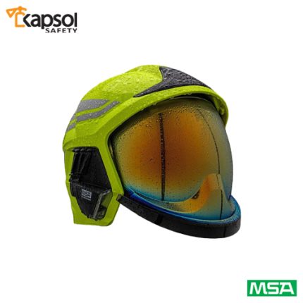 کلاه عملیاتی آتش‌نشانی برند MSA مدل Gallet F1XF